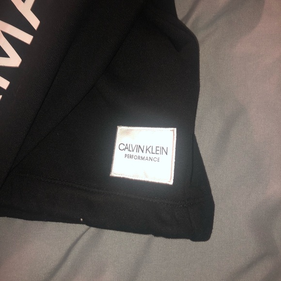 Calvin Klein Cropped Performance Sweater - Picture 4 of 5